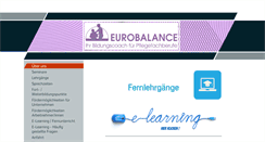 Desktop Screenshot of eurobalance.de